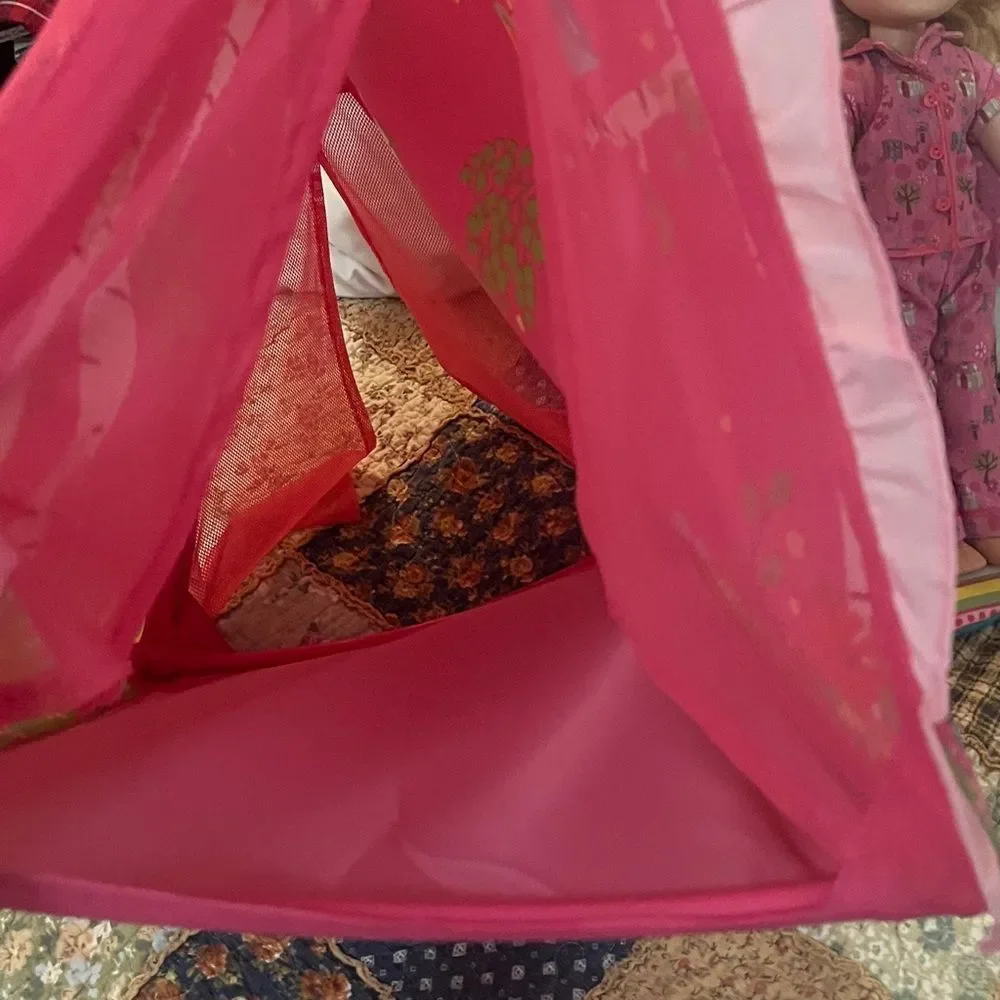 American Girl WellieWishers Doll and tent